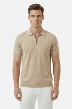 Monaco Zip Polo