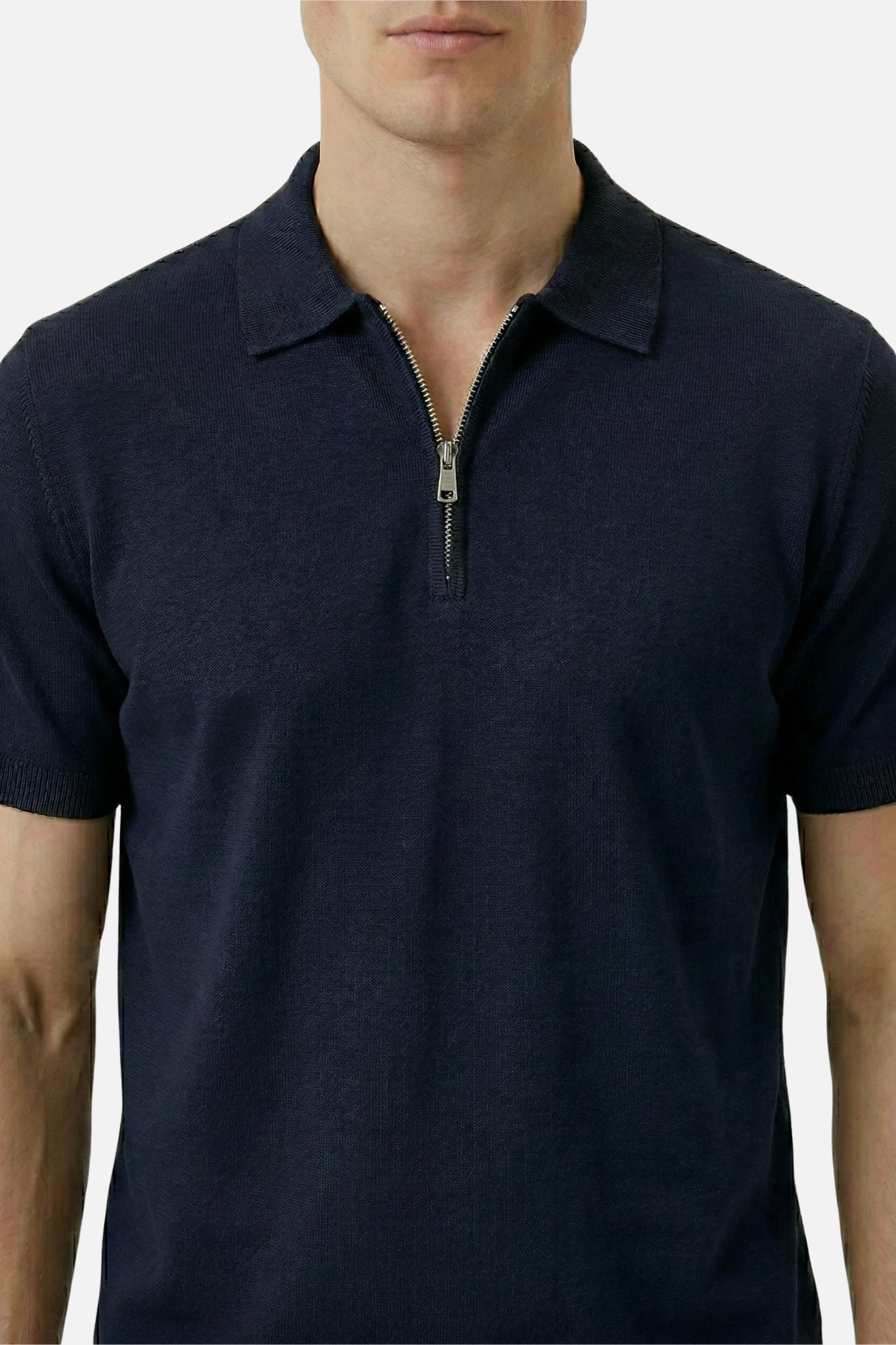 Monaco Zip Polo